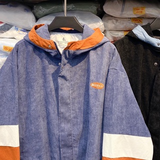 Áo bomber nhung chữ Mosey
