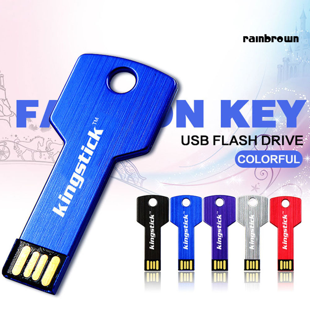 4/8/16/32/64GB Ultra-thin Key Shaped USB 3.0 Flash Drive Memory Stick U Disk /RXDN/