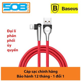 Cáp sạc Lighting Baseus Sharp Bird MVP Moblie Game cho Game thủ - Đỏ
