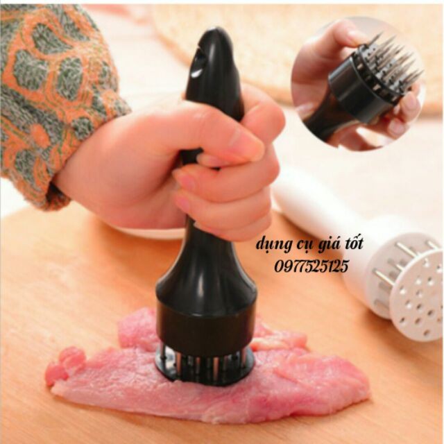 Dụng cụ xăm thịt làm mềm thịt