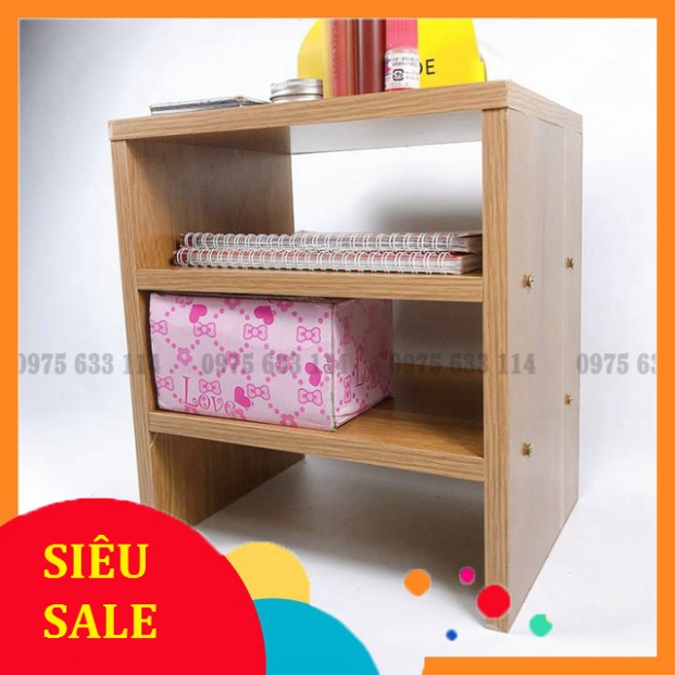 Kệ sách để bàn ❤️FREESHIP❤️ Giá sách gỗ mini decor nhà cửa nhỏ gọn siêu xinh