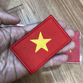 {HCM} Patch dán velcro cờ các nước **CÓ GIAO HỎA TỐC**