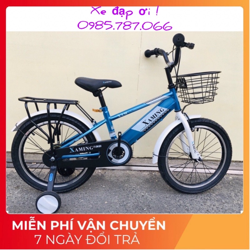 Xe Đạp Trẻ Em Xaming Nam 2 Dóng Size 12 , 14 , 16 inch (Mẫu Mới Nhất)