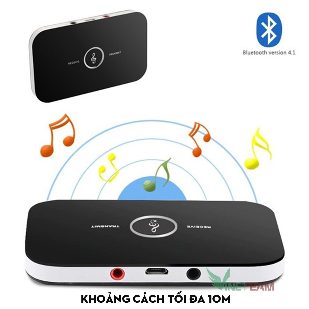 Thiết bị thu phát nhạc không dây Bluetooth B6 nhỏ gọn tiện dụng -dc4192