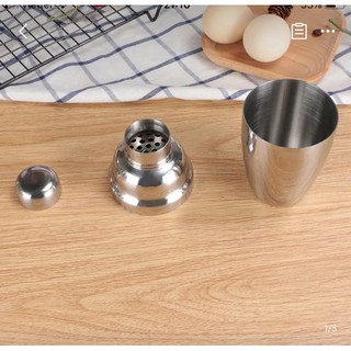 Bình lắc inox - bình lắc shaker inox