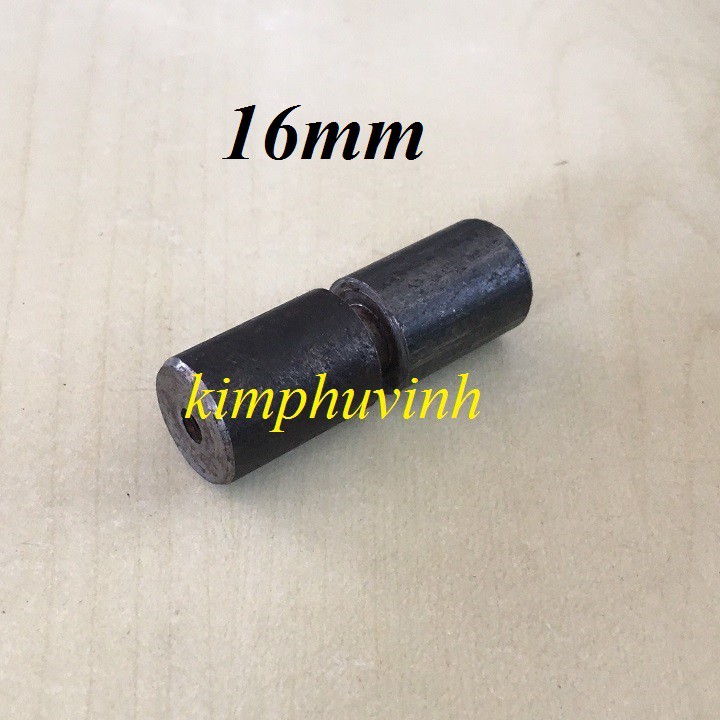 02 CÁI - PHI 16mm BẢN LỀ CỐI TIỆN - LỀ CỐI XOAY 16LY