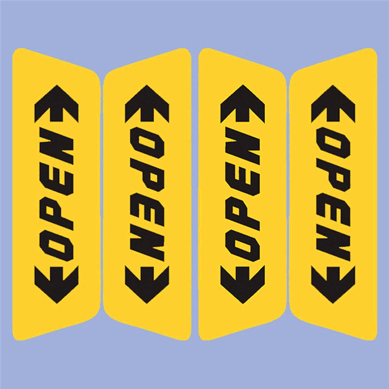 Sticker họa tiết cảnh báo chuyên dụng trang trí cho cửa ô tô