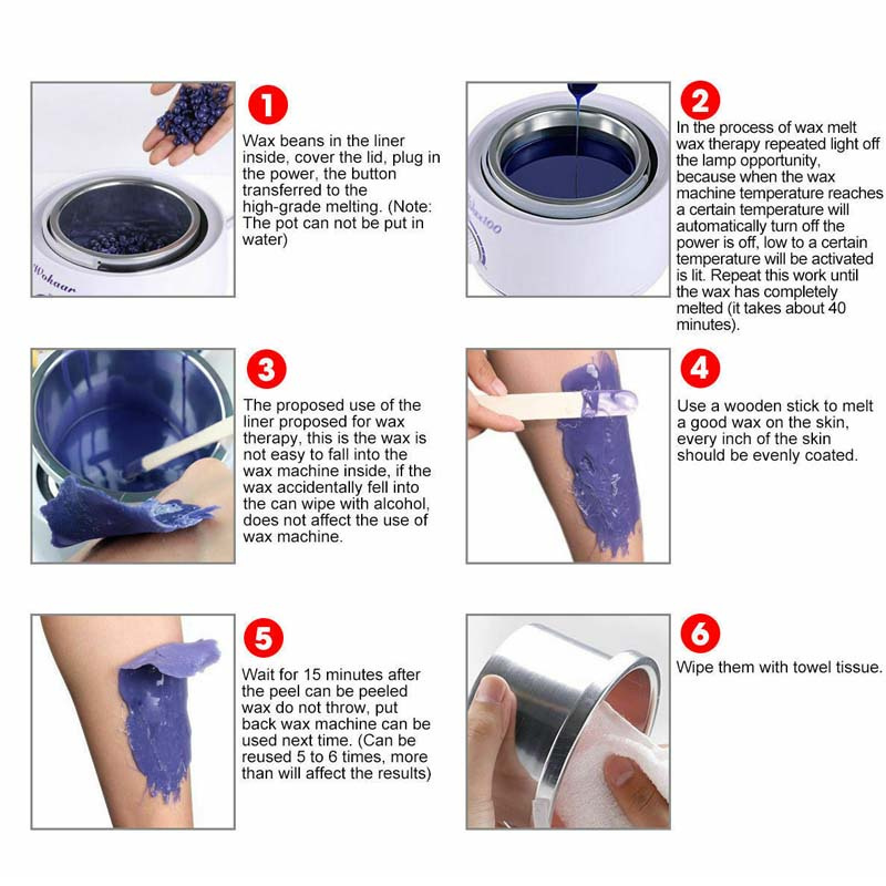 [Hàng mới về] Máy Làm Nóng Sáp Tẩy Lông Cơ Thể Sử Dụng Tiện Lợi | BigBuy360 - bigbuy360.vn