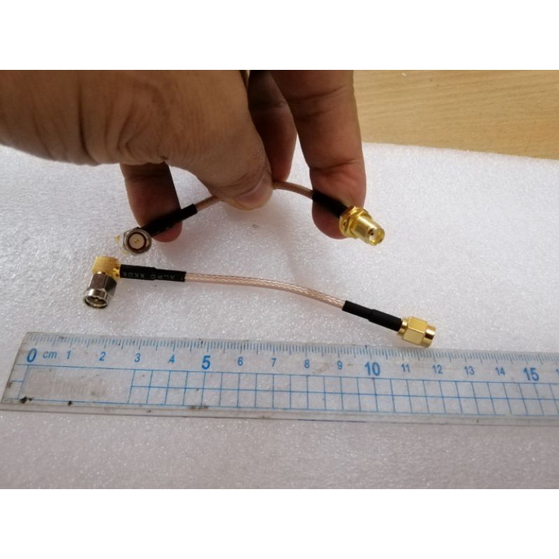Cáp đồng trục nối 2 đầu SMA rg316d, dây nối mạch ra ăng ten