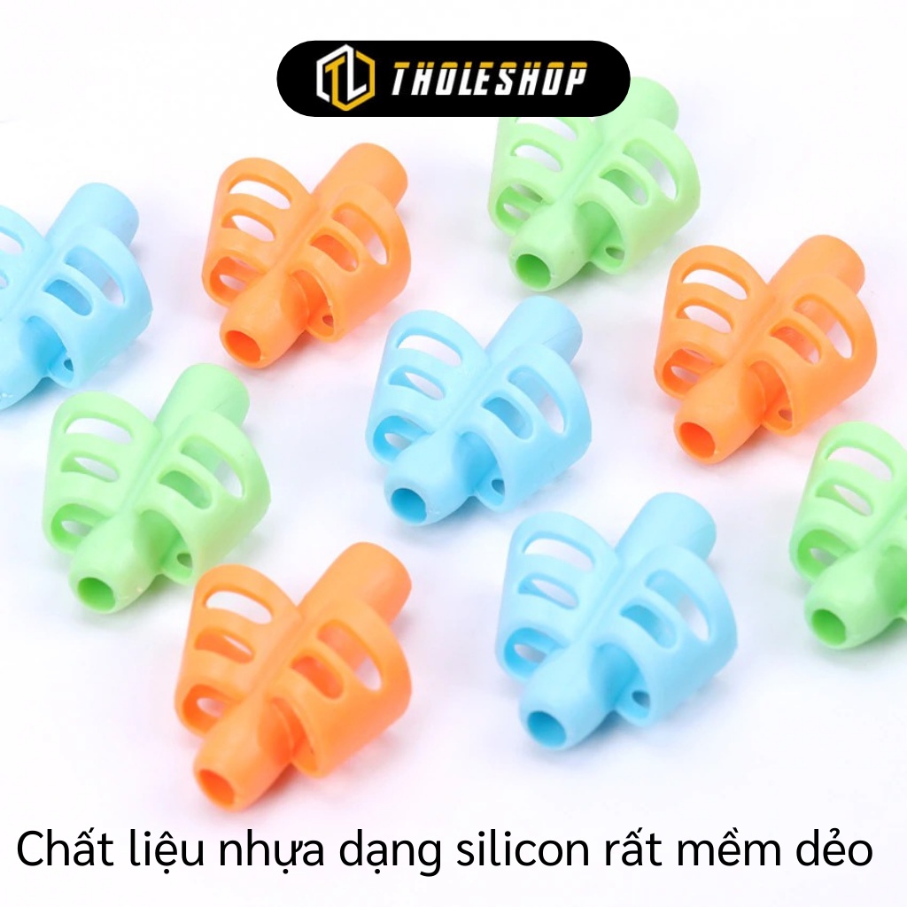 Đệm Bút Tập Viết - Hộp 3 Dụng Cụ Xỏ Ngón Cầm Bút Silicone Chỉnh Tư Thế Đúng 7947