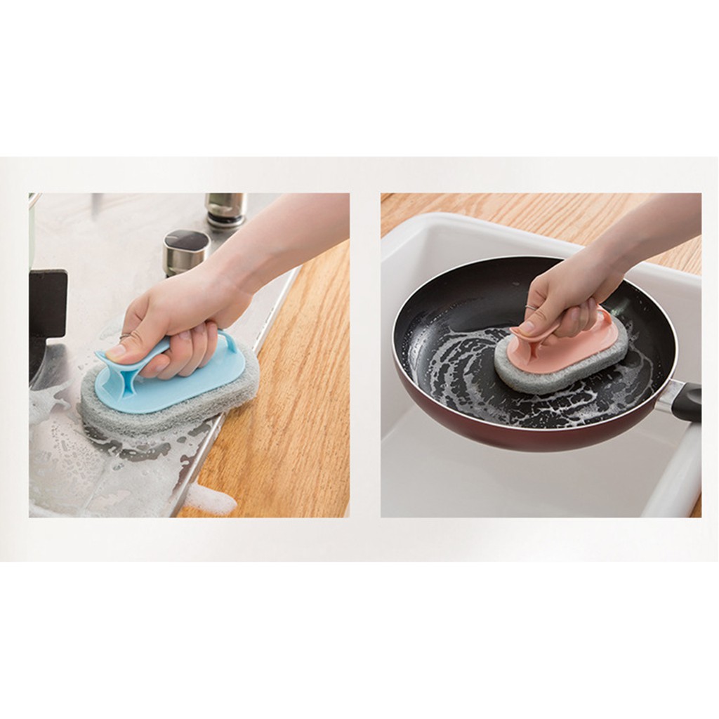 Bàn Chải Rửa Xoong Nồi Bồn Rửa Mặt, Bồn Rửa Bát Có Tay Cầm Giao Ngẫu Nhiên – Dumi Shop