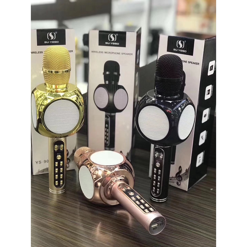MICRO - LOA KARAOKE CÓ BLUETOOTH YS-95, YS-92, YS-91, YS-90, SD-18, SD-17, SD-10, SD-08 HÁT BAO HAY