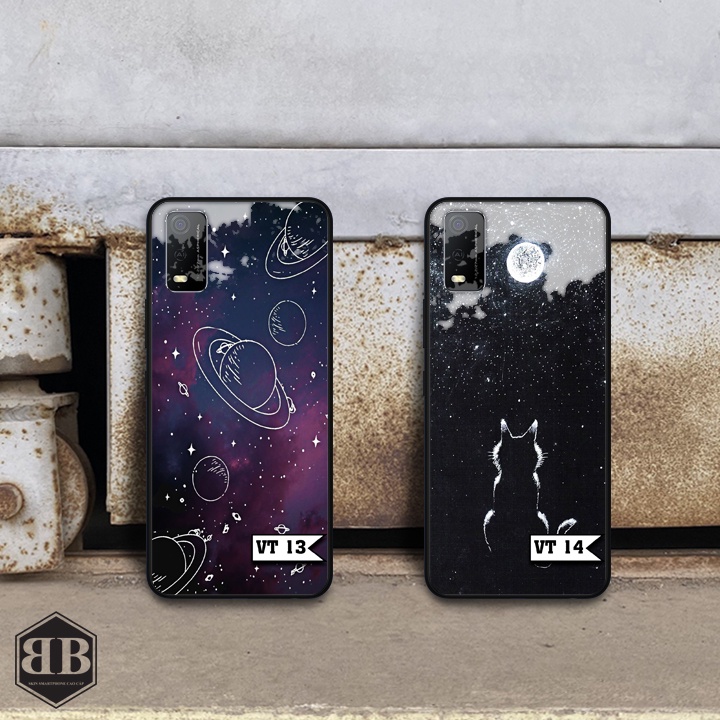 Ốp lưng kính cường lực Vivo Y3S nhiều mẫu xinh xinh