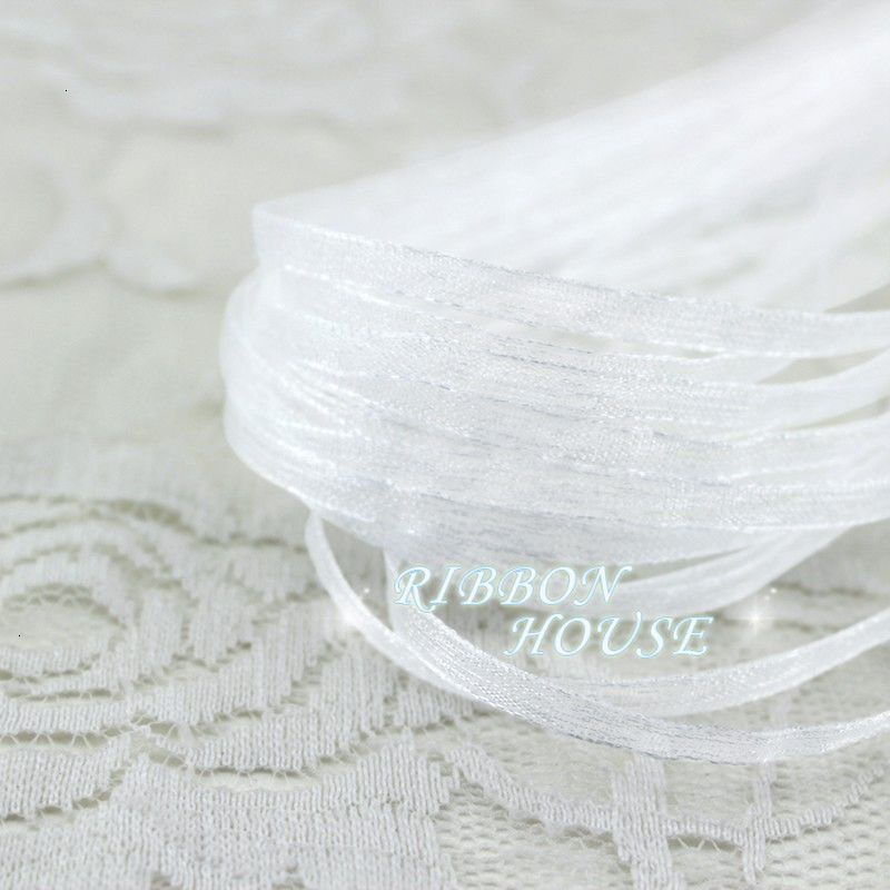 Cuộn dây ruy băng dài 40m 3mm dùng để trang trí tiệc cưới/ giáng sinh đa năng