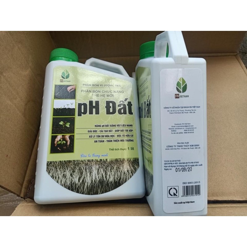 PH Đất - Giải Độc Đất, Thay Thế Vôi