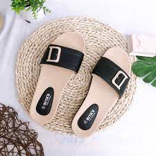 Dép thời trang nữ Bitas DYN132 (size 36-39) màu đen,vàng tiện dụng