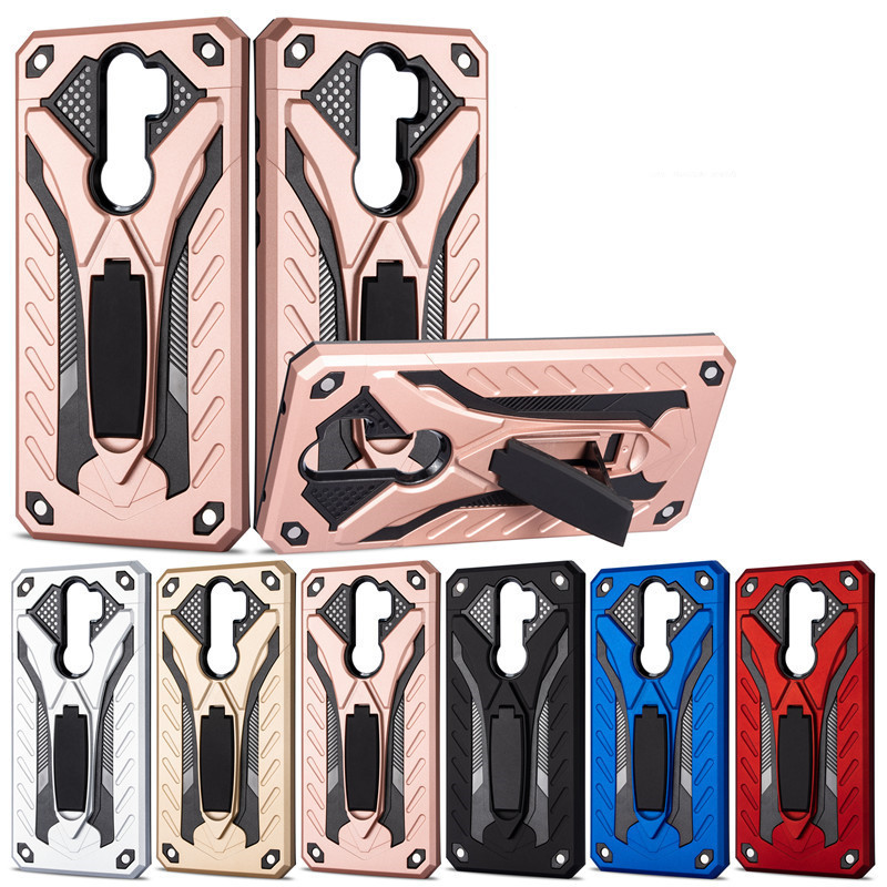 Ốp Lưng Chống Sốc Có Giá Đỡ Cá Tính Cho Xiaomi Redmi Note 8 / Note 7 / Note 6 / Note 5 Pro / Note 4 4x / Note 8t / Note 5a Prime / Y1
