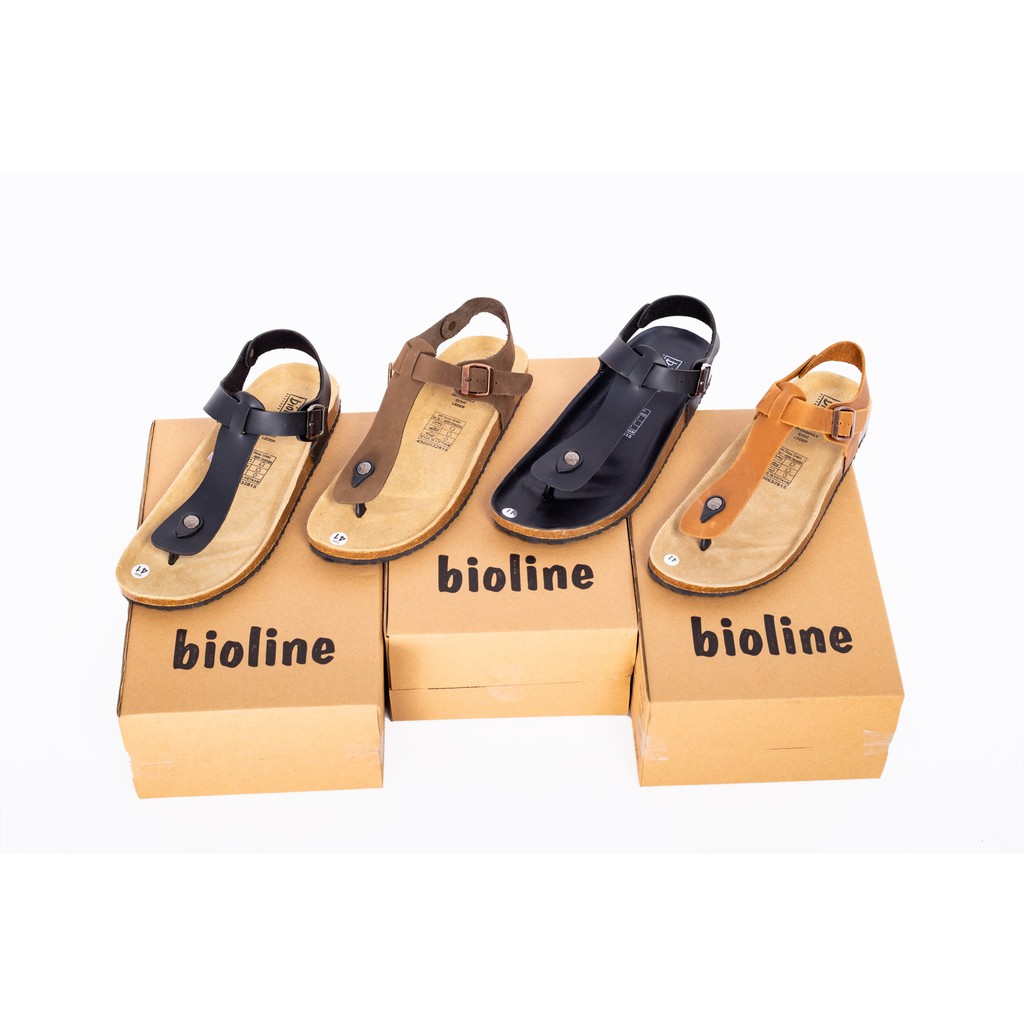 [DA BÒ THẬT CAO CẤP] Dép xỏ ngón sandal Bioline hàng xuất dư dành cho nam nữ | BigBuy360 - bigbuy360.vn