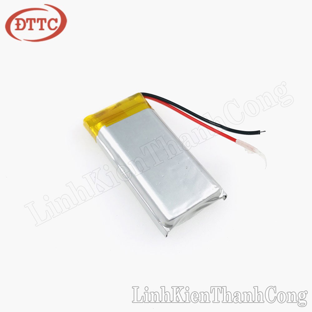 Pin Lipo Polymer 3.7V 550mAh 5x30x35mm (Có Mạch Bảo Vệ)