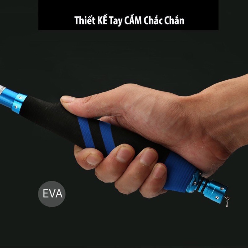 Cần câu đơn Goldfish 3H tặng kèm đọt phụ