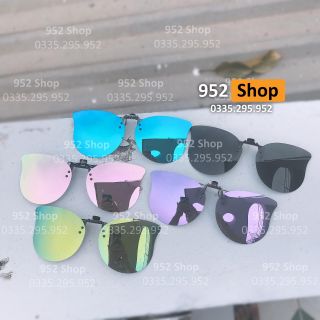 Kính Mát Kẹp Cận Mẫu Cánh Bướm