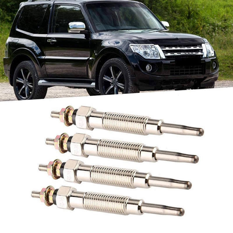 Set 4 Phích Cắm Đốt Nóng Chuyên Dụng Cho Mitsubishi Shogun Pajero 2.8 4M40T 4M40 - Diesel GP5501