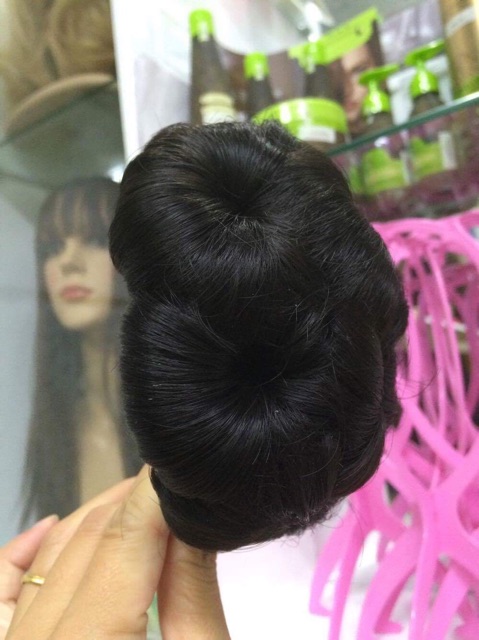 Búi hoa tóc giả ( búi phu nhân)