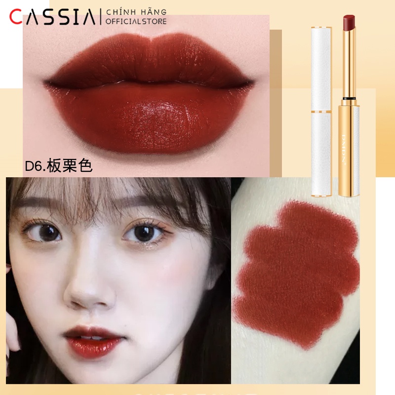 Son lì Nội Địa Trung Da Trắng Lâu Trôi, Lipstick Mềm Mượt, Son Kem Chất Nhung Lì, Lên Tone Chuẩn Tôn Da DMDN