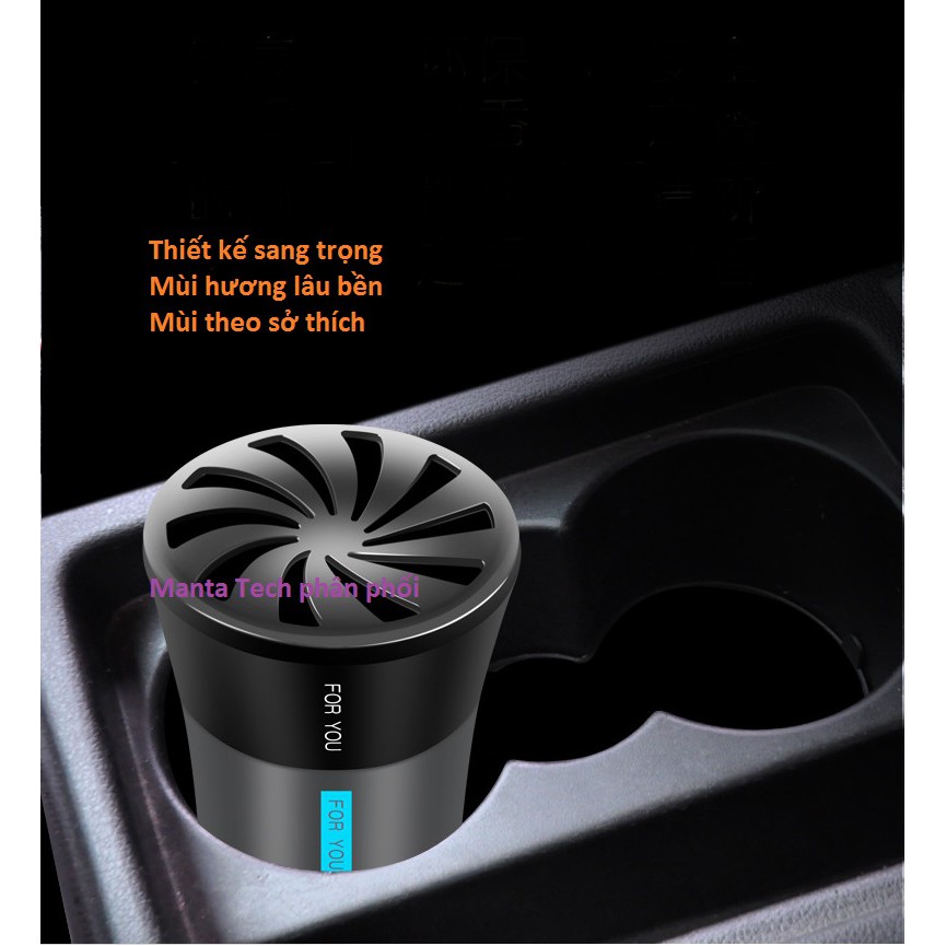 Sáp thơm - nước hoa khô ' nội thất ' ô tô - xe hơi ' đựng trong Cốc Sáng Tạo