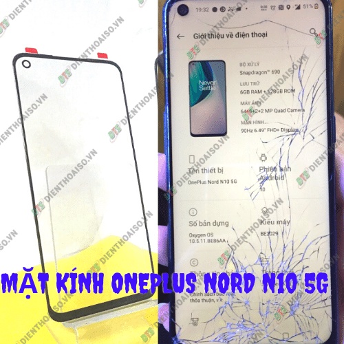 Kính oneplus nord n10 5g