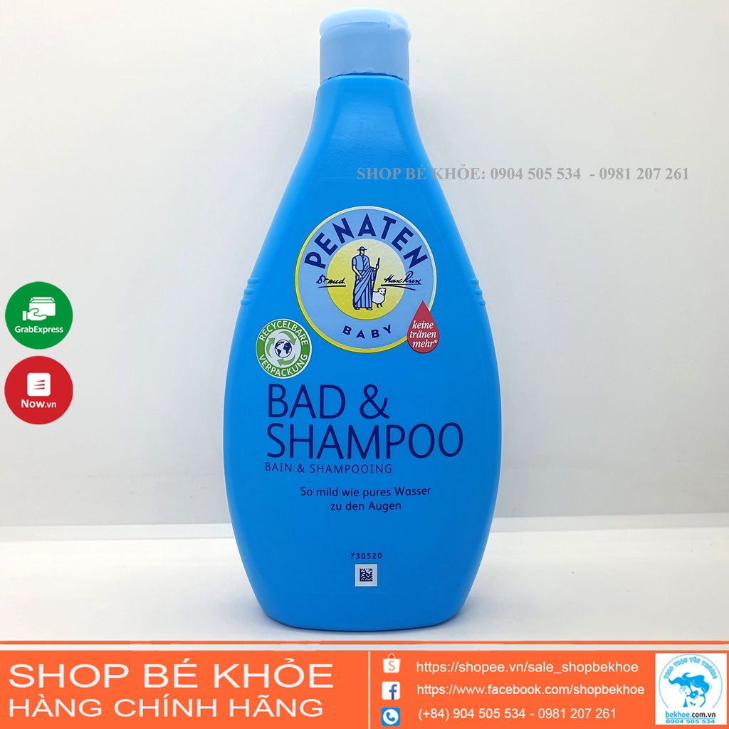 Sữa tắm gội Penaten chống cảm cúm cho bé 400ml - Đức