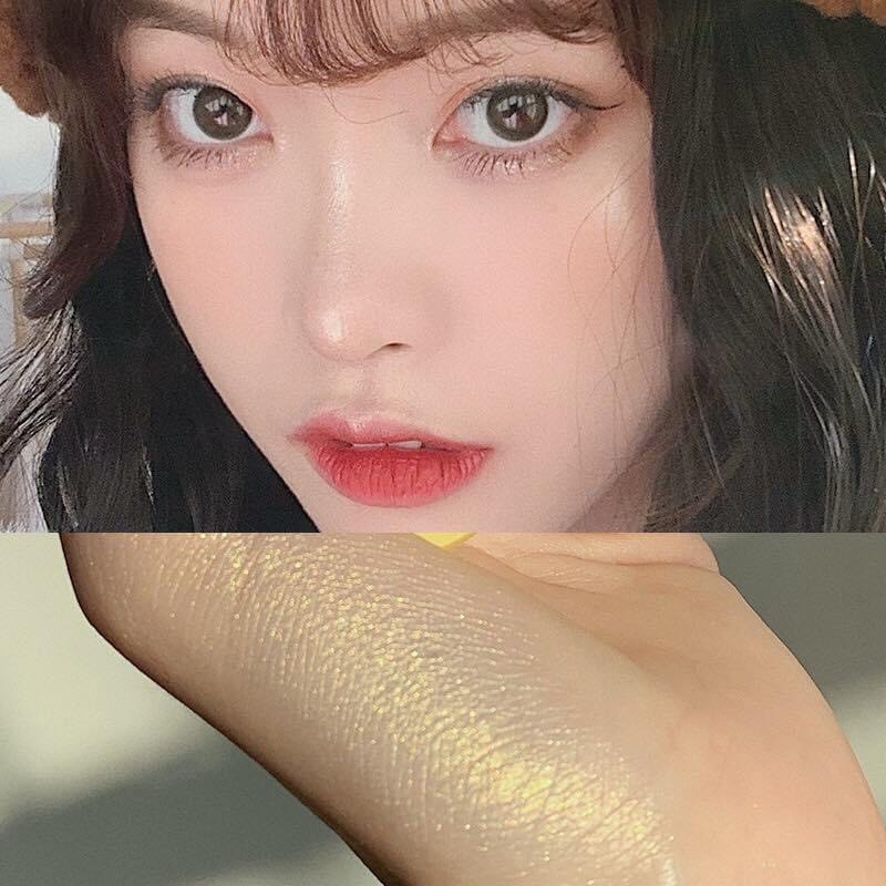 Phấn mắt má bắt sáng kèm gương búp bê KB P417 | BigBuy360 - bigbuy360.vn