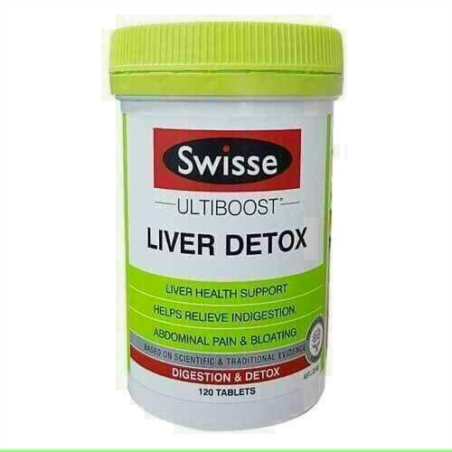 Viên uống thải độc gan Swisse Liver Detox 120 viên