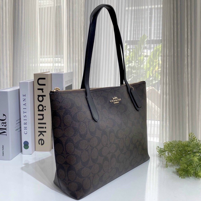 TÚI COACH ZIP TOP TOTE 4455