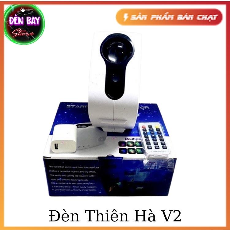 Đèn Thiên Hà V2 Chiếu Bầu Trời Sao Version 2 Galaxy Kết Hợp Loa Bluetooth Dùng Cho Phòng Ngủ