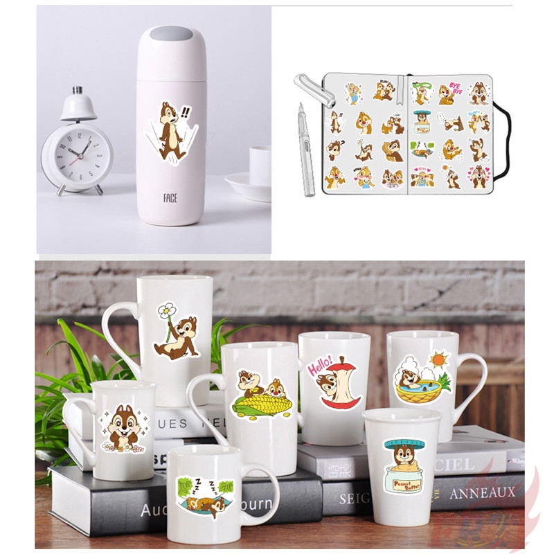 ❉ Chip &amp; Dale - Series B Disney Stickers ❉ 40Pcs/Set DIY Decals Stickers for Diary Laptop Scrapbooks Skateboard