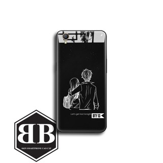 Ốp lưng kính cường lực Oppo A83 A1 / A71 / Neo 7 A33 / Neo 9 A37 / F7 Youth A3 hình ảnh về tình yêu