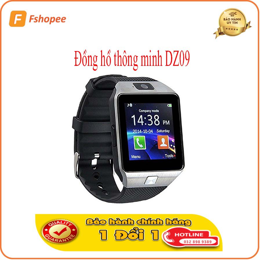 Bộ đồng hồ thông minh Smart Watch Uwatch DZ09