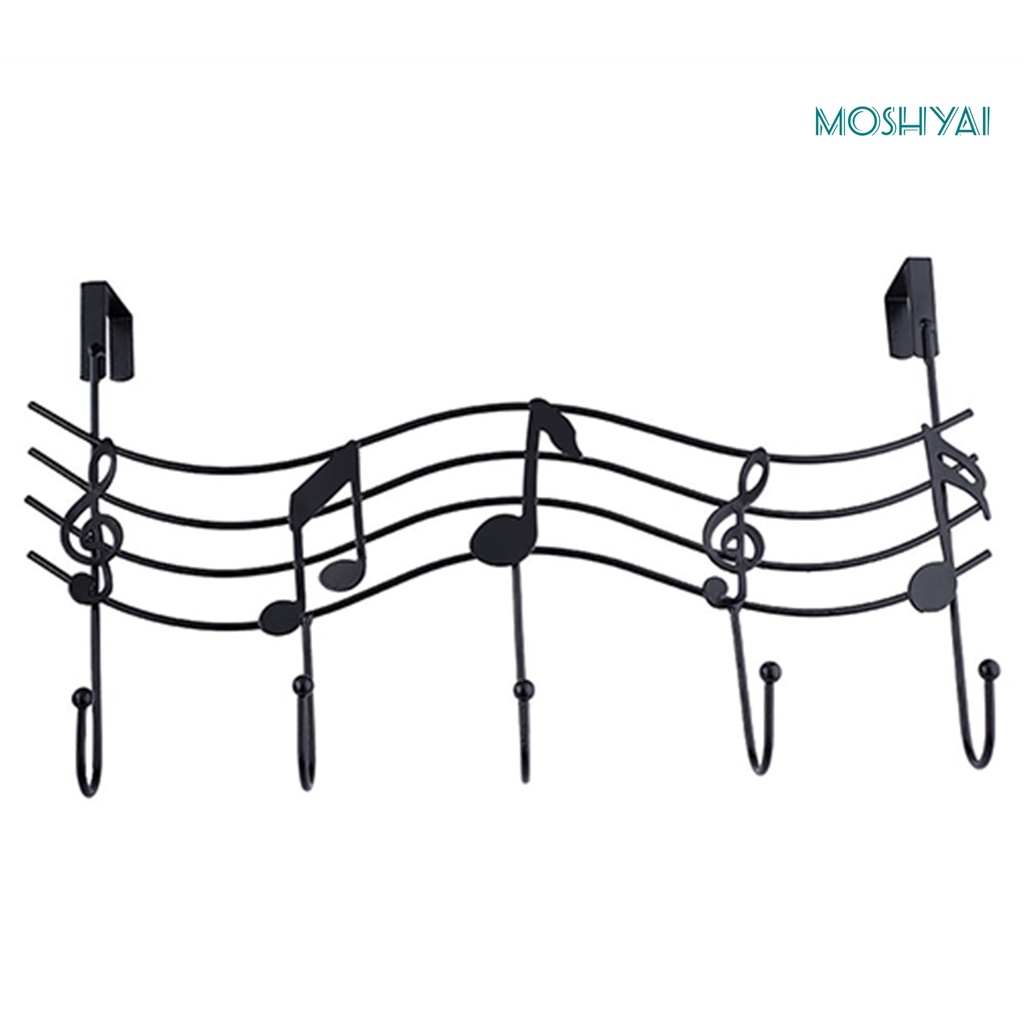 Móc Treo Quần Áo Hình Nốt Nhạc Tiết Kiệm Diện Tích