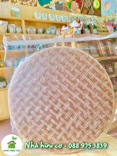 Bánh tráng gạo lứt hữu cơ Vietsuisse 200gr - Bánh tráng trắng hữu cơ Vietsuisse 200g | BigBuy360 - bigbuy360.vn