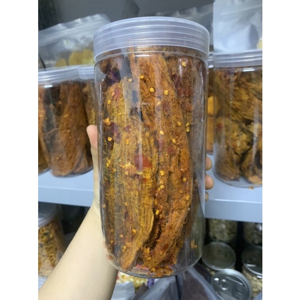 Khô bò Trần Anh Food - Khô bò mềm nguyên miếng bản to nhà làm 500gr thơm ngon