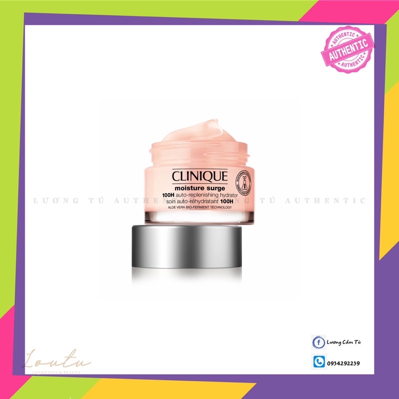 Gel Dưỡng Ẩm Clinique 100H HỒNG 30ml