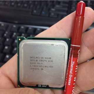 Combo CPU Q6600 2.4 ghz, L2 8MB, Quạt chuẩn, keo tản nhiệt