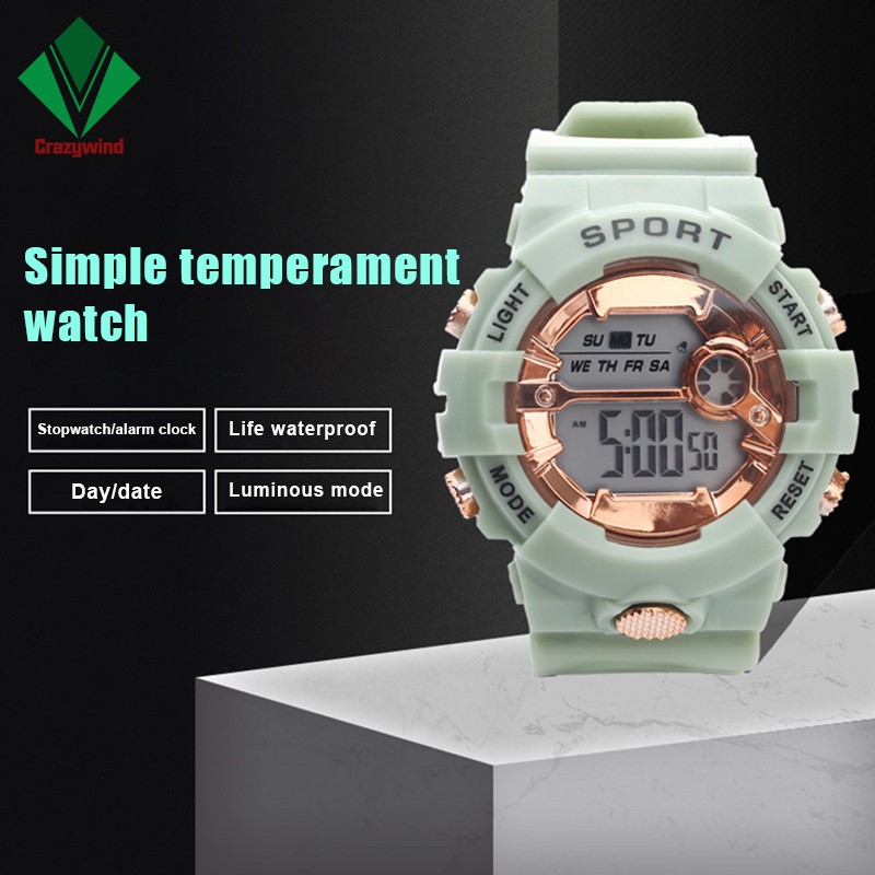 Đồng Hồ Điện Tử Thể Thao Chống Nước Thiết Kế Phong Cách Hàn Quốc | BigBuy360 - bigbuy360.vn