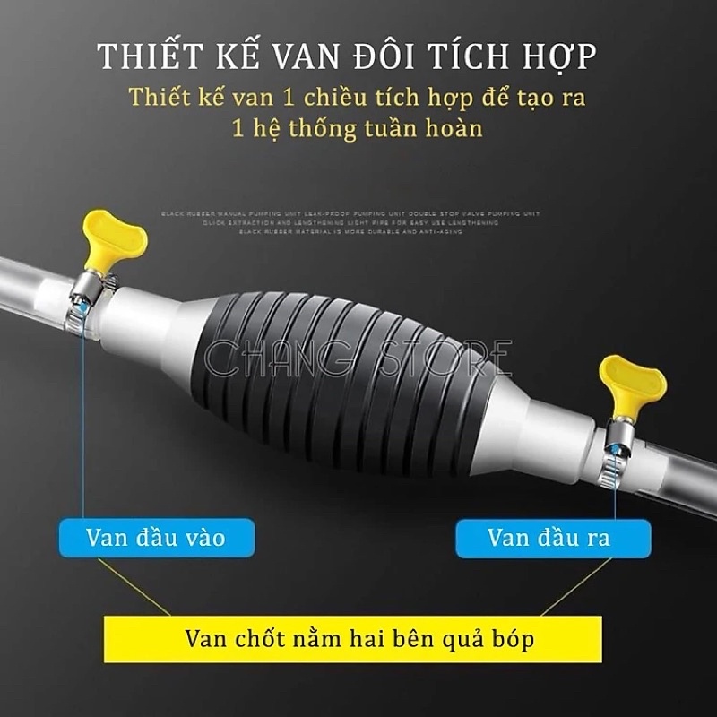 Dụng Cụ Bơm Chất Lỏng Bóp Tay Siêu Tiện Lợi