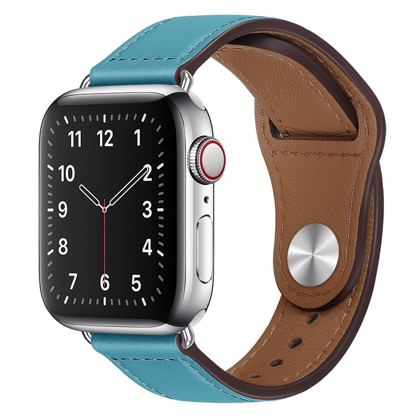 Dây Đeo Bằng Da Thay Thế Cho Đồng Hồ Thông Minh Apple Watch Series 8 / 7 / 6 / 5 / 4 / 3 / 2 / 1 / SE iWatch 49mm 45mm 41mm 38mm 42mm 40mm 44mm