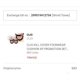 Phấn nước Cushion Kill Cover Founderwear XP