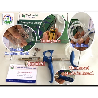Xi lanh tự động tiêm gà, vịt, chim, thamavet của israel