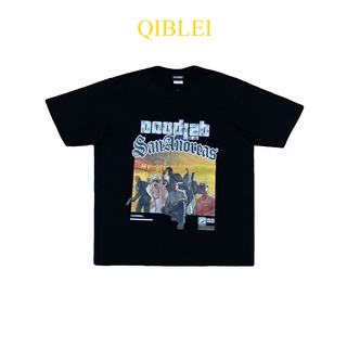 Áo Thun Unisex In Hình Băng Đảng - QIBLEI