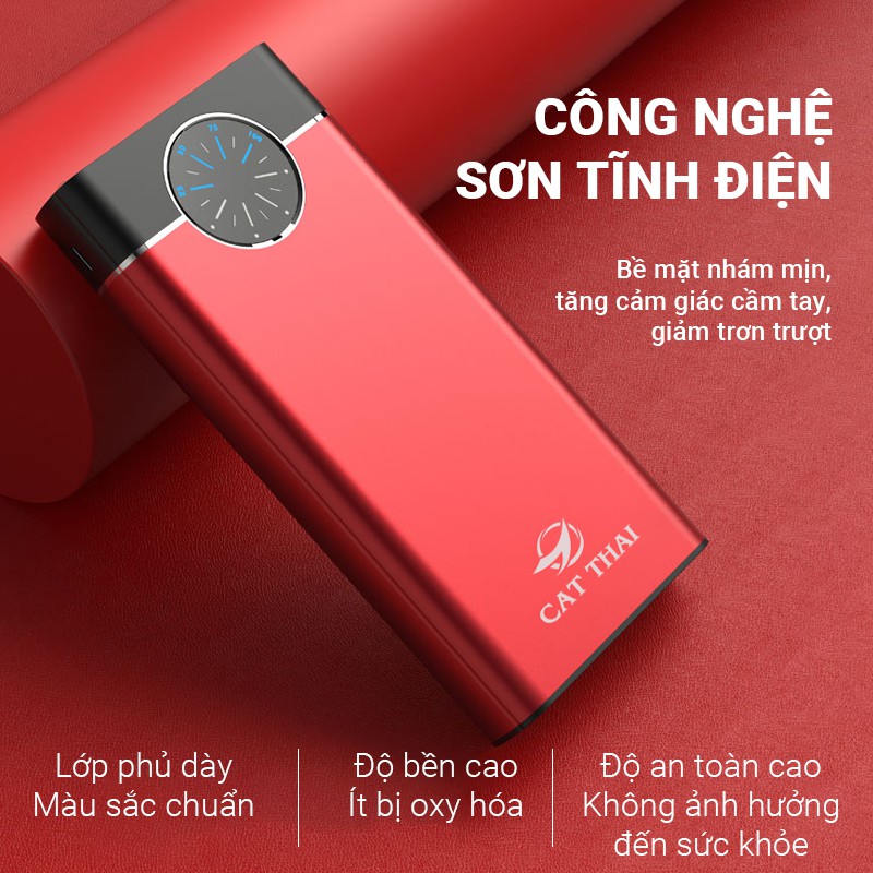 Pin sạc dự phòng 25000mAh YM-280 nhỏ gọn,sạc nhanh 2.1A, 2 cổng sạc ra USB,3 cổng sạc vào